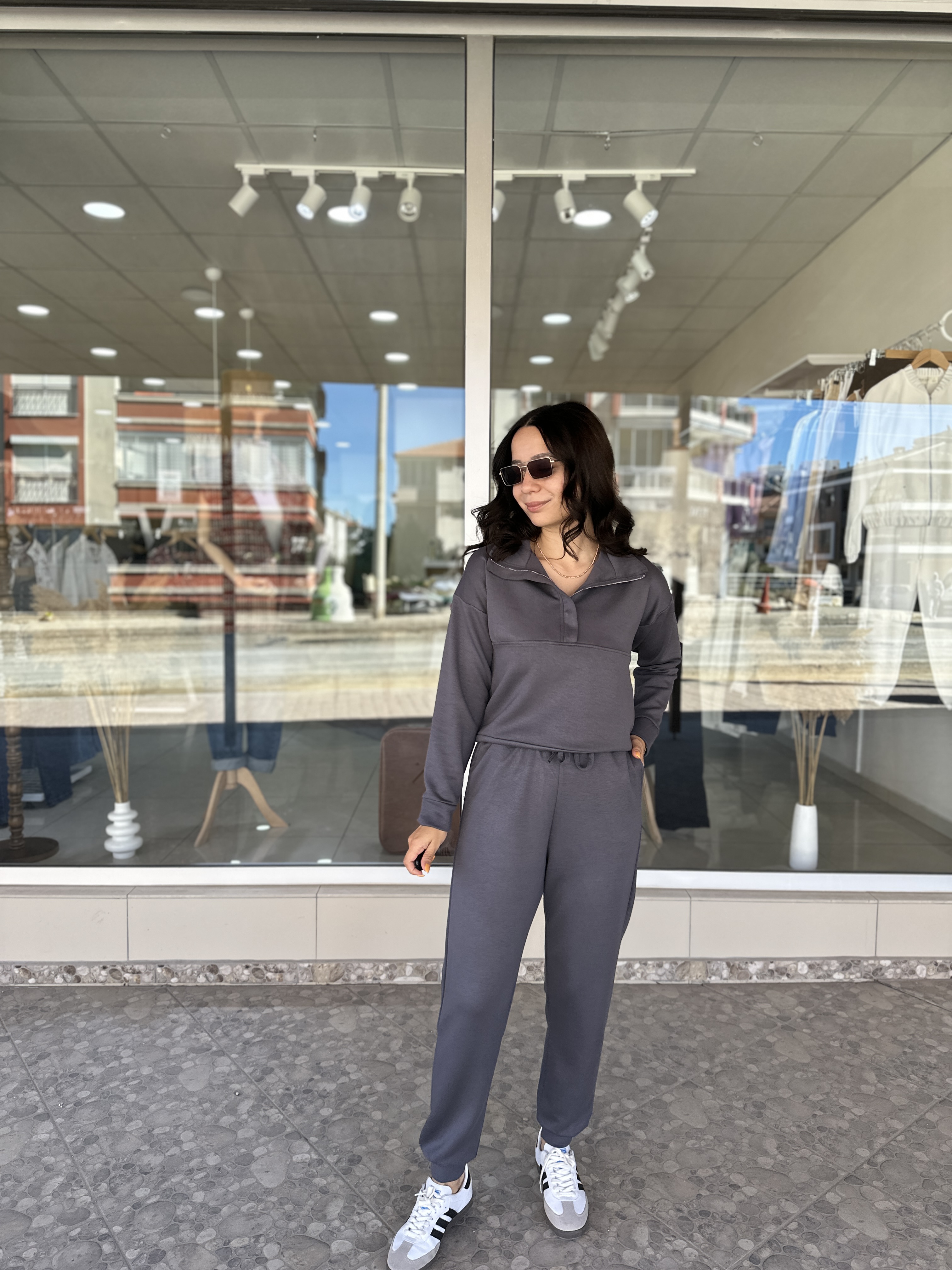 Ön Fermuar Detay Takım 